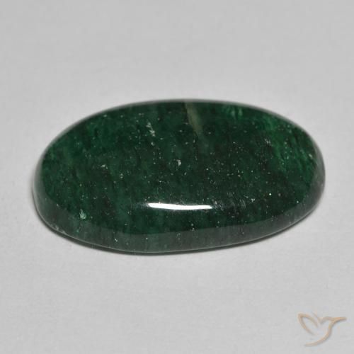 Aventurina Verde Natural 14.46ct, oval, Translúcido