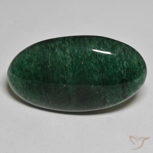24.63ct Natural Verde Aventurina, oval, Translúcido