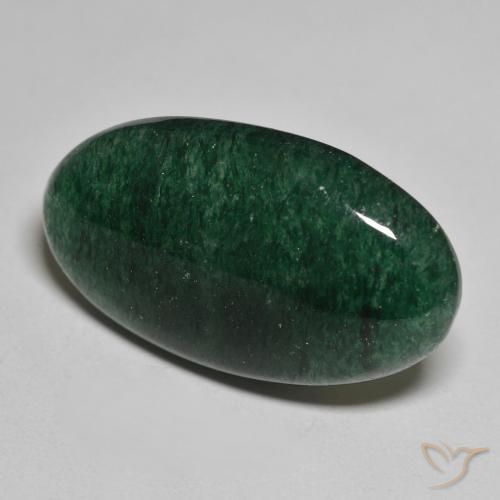 Aventurina Verde Natural 24.63ct, oval, Translúcido