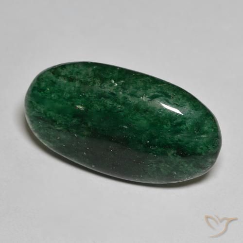 Aventurina Verde Floresta Legal Natural 13.61ct, oval, Translúcido