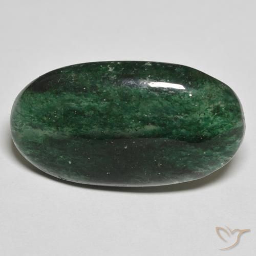 15.85ct Natural Verde floresta Aventurina, oval, Translúcido