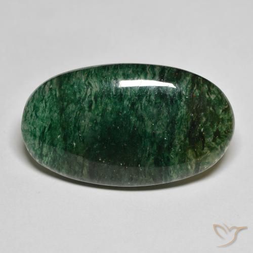 20.09ct Natural Verde Floresta Legal Aventurina, oval, Translúcido