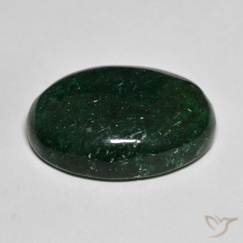 Aventurina Verde Floresta Legal Natural 14.88ct, oval, Translúcido