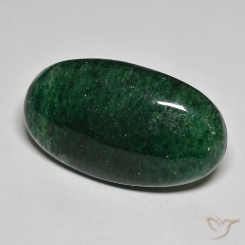Aventurina Verde floresta Natural 20.96ct, oval, Translúcido