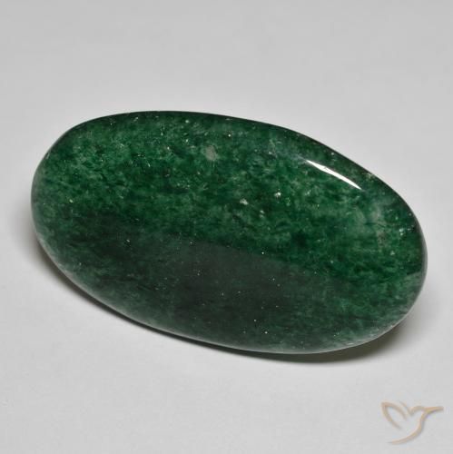Aventurina Verde floresta Natural 26.12ct, oval, Translúcido
