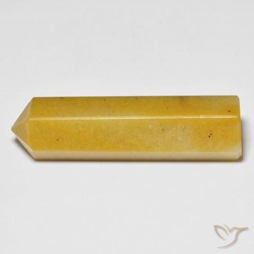 Aventurina Mel amarelo Natural 33.23ct, Chique, Opaco