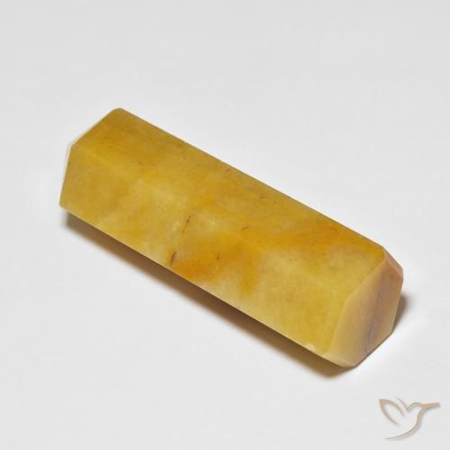 Aventurina Amarelo escuro Natural 44.70ct, Chique, Opaco