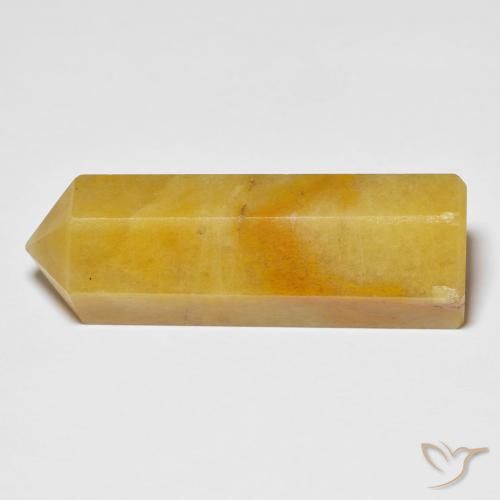 Aventurina Amarelo escuro Natural 44.70ct, Chique, Opaco