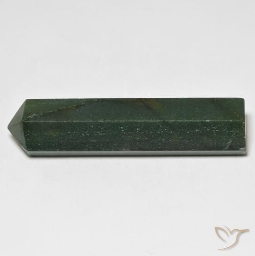 Aventurina Verde escuro Natural 34.97ct, Chique, Opaco