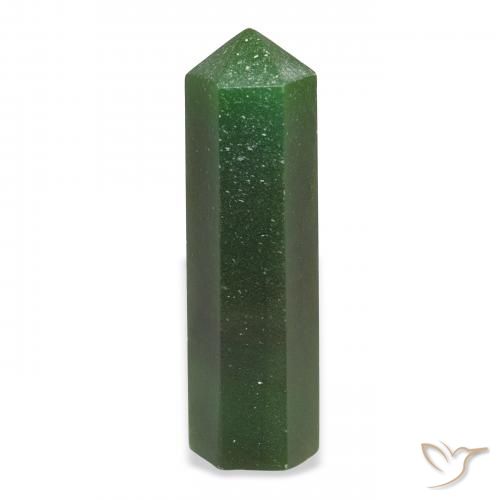 26.73ct Natural Verde floresta Aventurina, Chique, Opaco