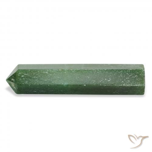 Aventurina Verde médio Natural 27.79ct, Chique, Opaco