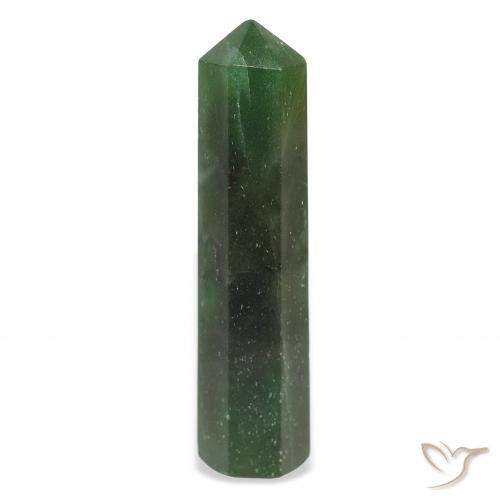 33.09ct Natural Jade verde Aventurina, Chique, Opaco