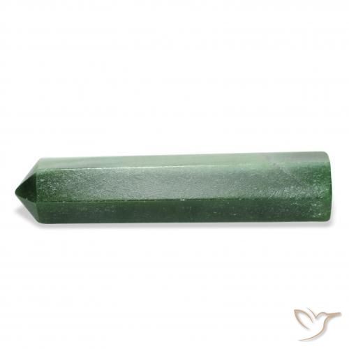Aventurina Verde médio Natural 34.77ct, Chique, Opaco