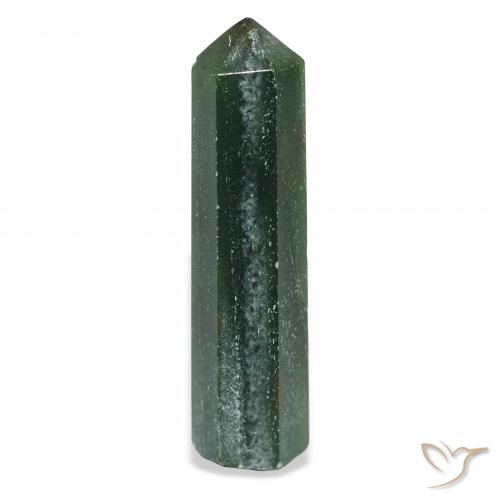 36.88ct Natural Verde floresta Aventurina, Chique, Opaco
