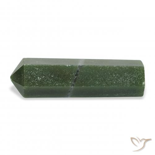 Aventurina Verde floresta Natural 27.31ct, Chique, Opaco