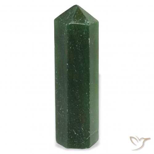37.92ct Natural Verde floresta Aventurina, Chique, Opaco