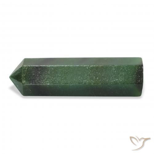 Aventurina Verde Terroso Natural 34.61ct, Chique, Opaco