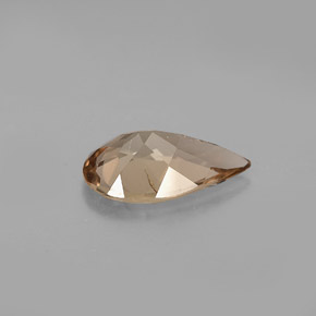 Axinita Marrom dourado Natural 2.04ct, Formato de pêra, VS