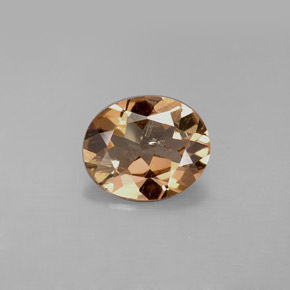 Axinita Marrom dourado Natural 2.36ct, Corte Oval, VS-SI