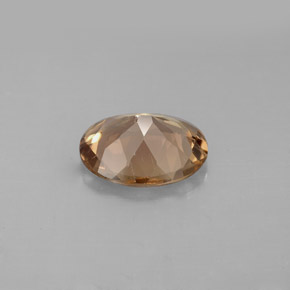 Axinita Marrom dourado Natural 2.36ct, Corte Oval, VS-SI