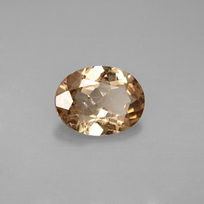 Axinita Marrom dourado Natural 2.31ct, Corte Oval, VS-SI