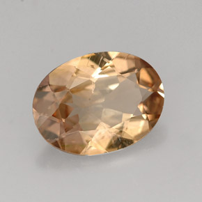 Axinita Marrom dourado Natural 1.86ct, Corte Oval, VS