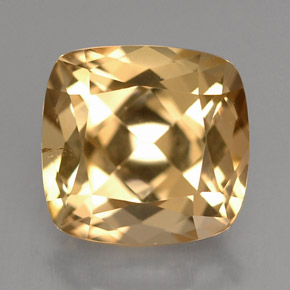 Axinita Marrom dourado Natural 3.85ct, Almofada cortada, VVS