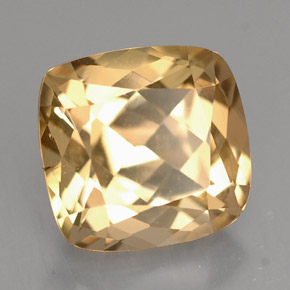 Axinita Marrom dourado Natural 3.85ct, Almofada cortada, VVS