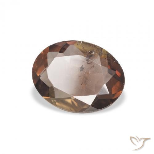Axinita Marrom escuro Natural 1.67ct, oval, SI