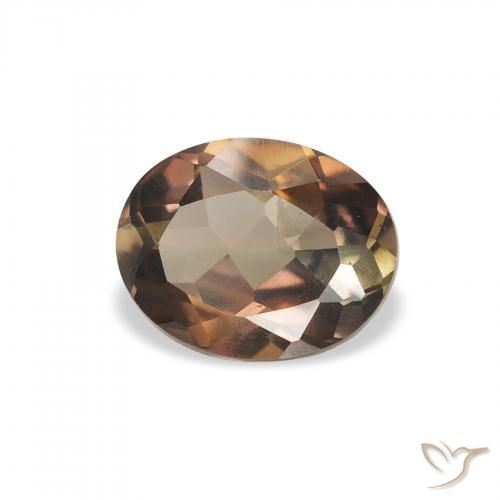 Axinita Marrom escuro Natural 1.26ct, oval, SI