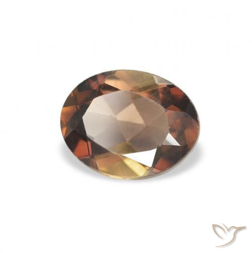 Axinita Marrom escuro Natural 1.07ct, oval, SI