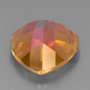 Topázio azotic multicolorido natural 11,79ct, trillion, VVS-VS
