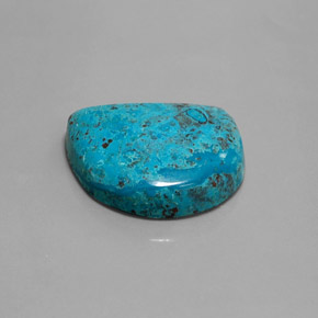 Azurita azul natural 29,51ct, forma extravagante, opaco