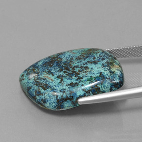 azurita Azul Multicor Natural 33.56ct, Forma extravagante, Opaco