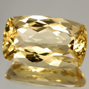 Berilo amarelo natural 4,83ct, forma extravagante, VVS