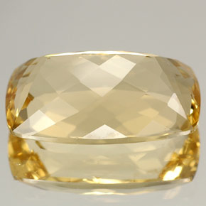 Berilo amarelo natural 4,83ct, forma extravagante, VVS