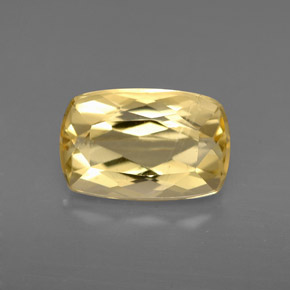 Berilo Amarelo Dourado Natural 2.20ct, Almofada cortada, VS