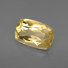 Berilo Amarelo Dourado Natural 2.20ct, Almofada cortada, VS