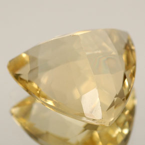 Berilo amarelo natural 2,71ct, trillion, VVS