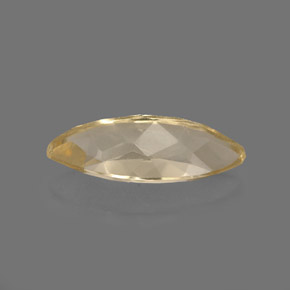 Berilo amarelo natural 2,09ct, marquise, VVS