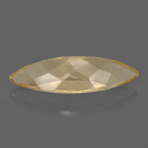 Berilo amarelo natural 2,80ct, marquise, IF