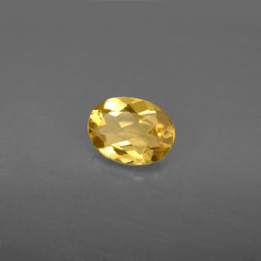 Berilo amarelo natural 0,95ct, corte oval, VVS-VS