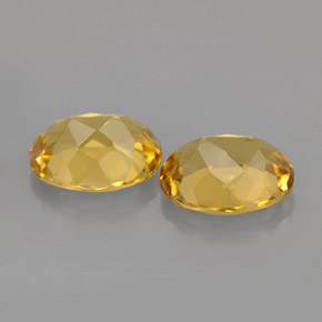 Pedras preciosas de Berilo Amarelo Dourado natural de  ct, Corte Oval, VVS-VS