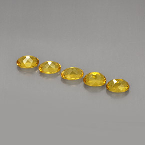 Pedras preciosas de Berilo Amarelo Dourado natural de  ct, Corte Oval, VVS