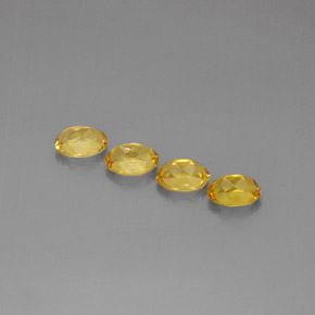 Pedras preciosas de berilo amarelo natural de  ct, corte oval, VVS-VS