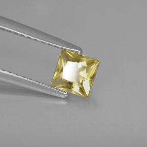 Berilo Amarelo Dourado Natural 0.41ct, Quadrado, VS