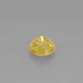 Berilo Amarelo Dourado Natural 0.80ct, Corte Redondo, VS