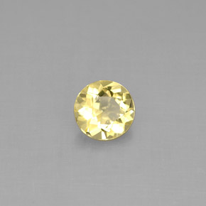 Berilo Amarelo Dourado Natural 0.43ct, Corte Redondo, VS