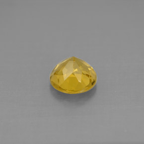 Berilo Amarelo Dourado Natural 0.95ct, Corte Redondo, VS