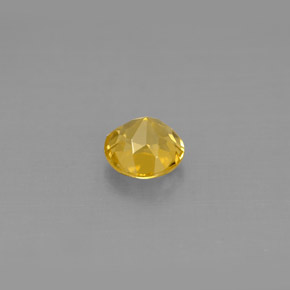 Berilo Amarelo Dourado Natural 0.66ct, Corte Redondo, VS